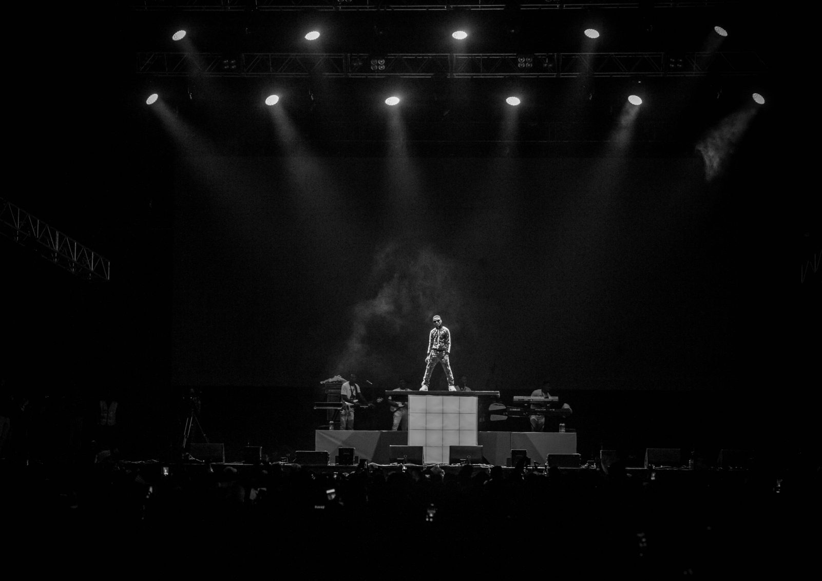 o2 Arena, London, United Kingdom. 26th May 2018. Wizkid performs on stage during AFROREPUBLIK festival at The O2 Arena.