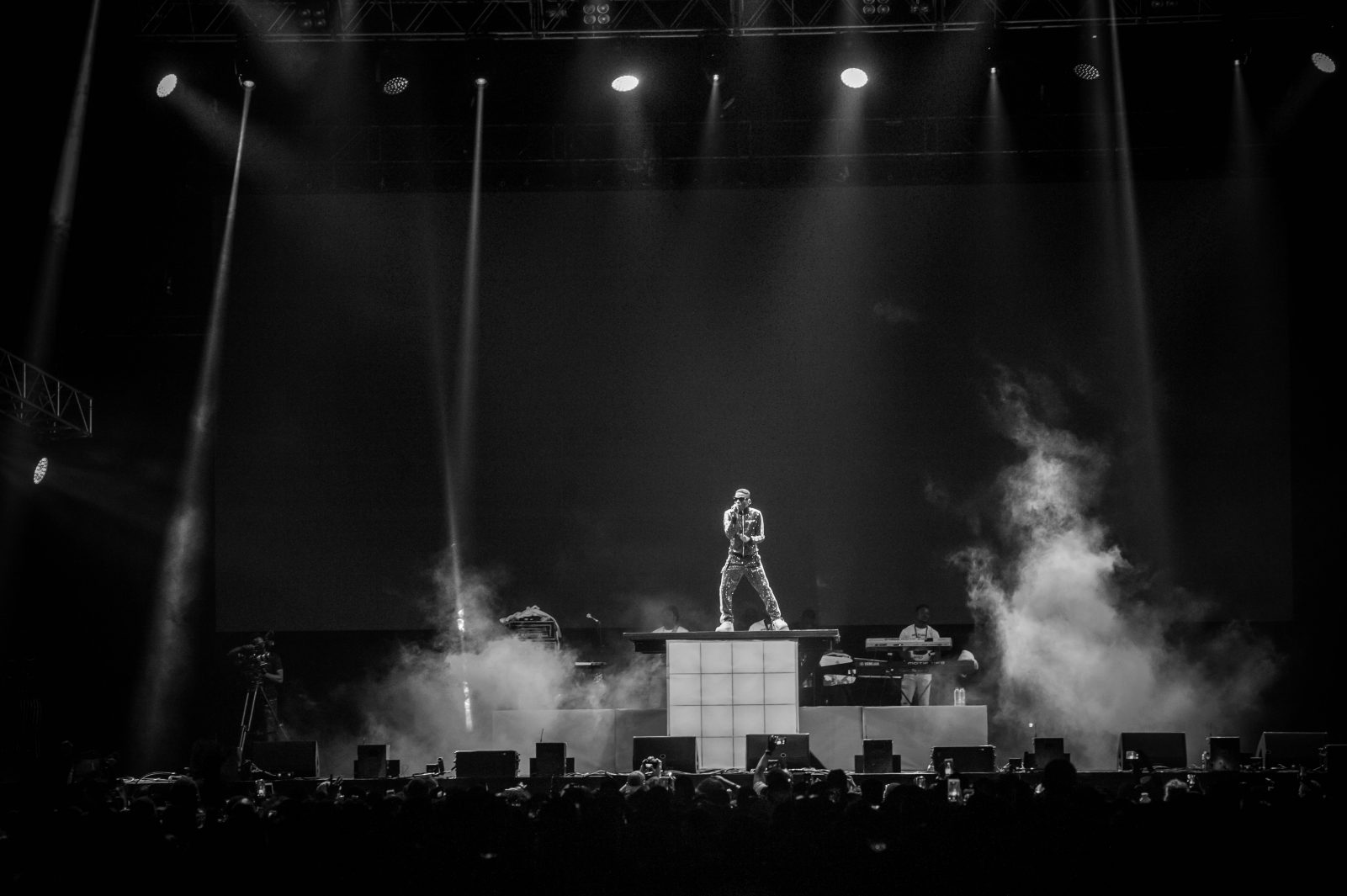 o2 Arena, London, United Kingdom. 26th May 2018. Wizkid performs on stage during AFROREPUBLIK festival at The O2 Arena.