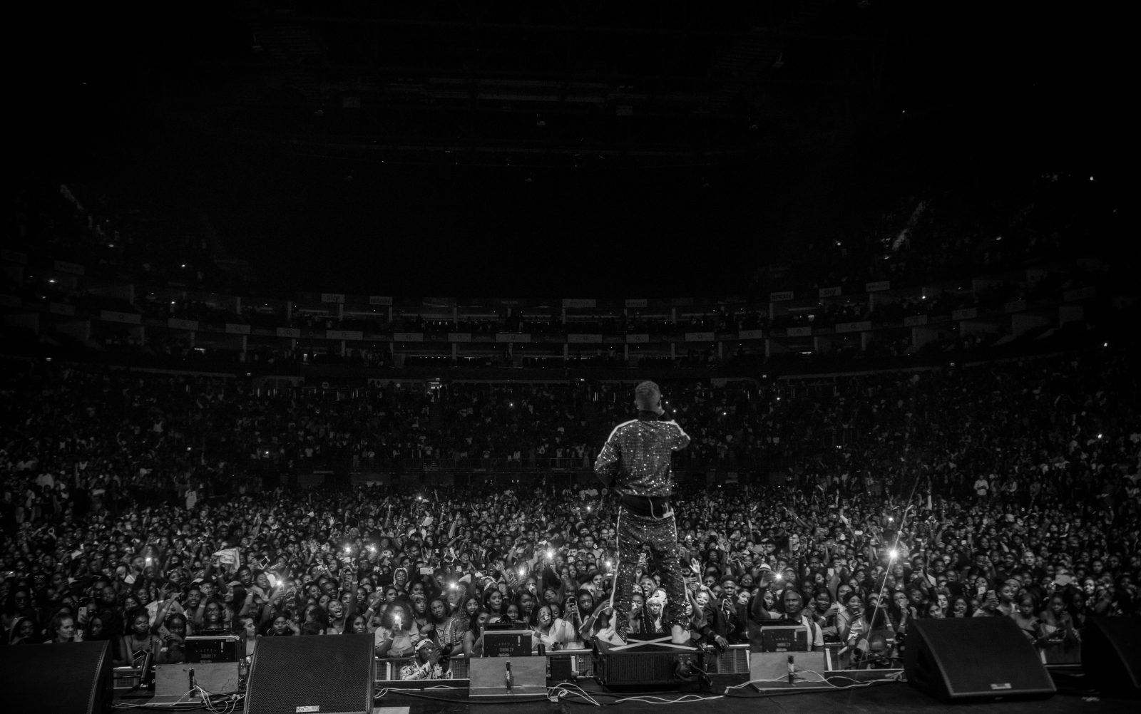 o2 Arena, London, United Kingdom. 26th May 2018. Wizkid performs on stage during AFROREPUBLIK festival at The O2 Arena. Michael Tubi / Alamy Live News