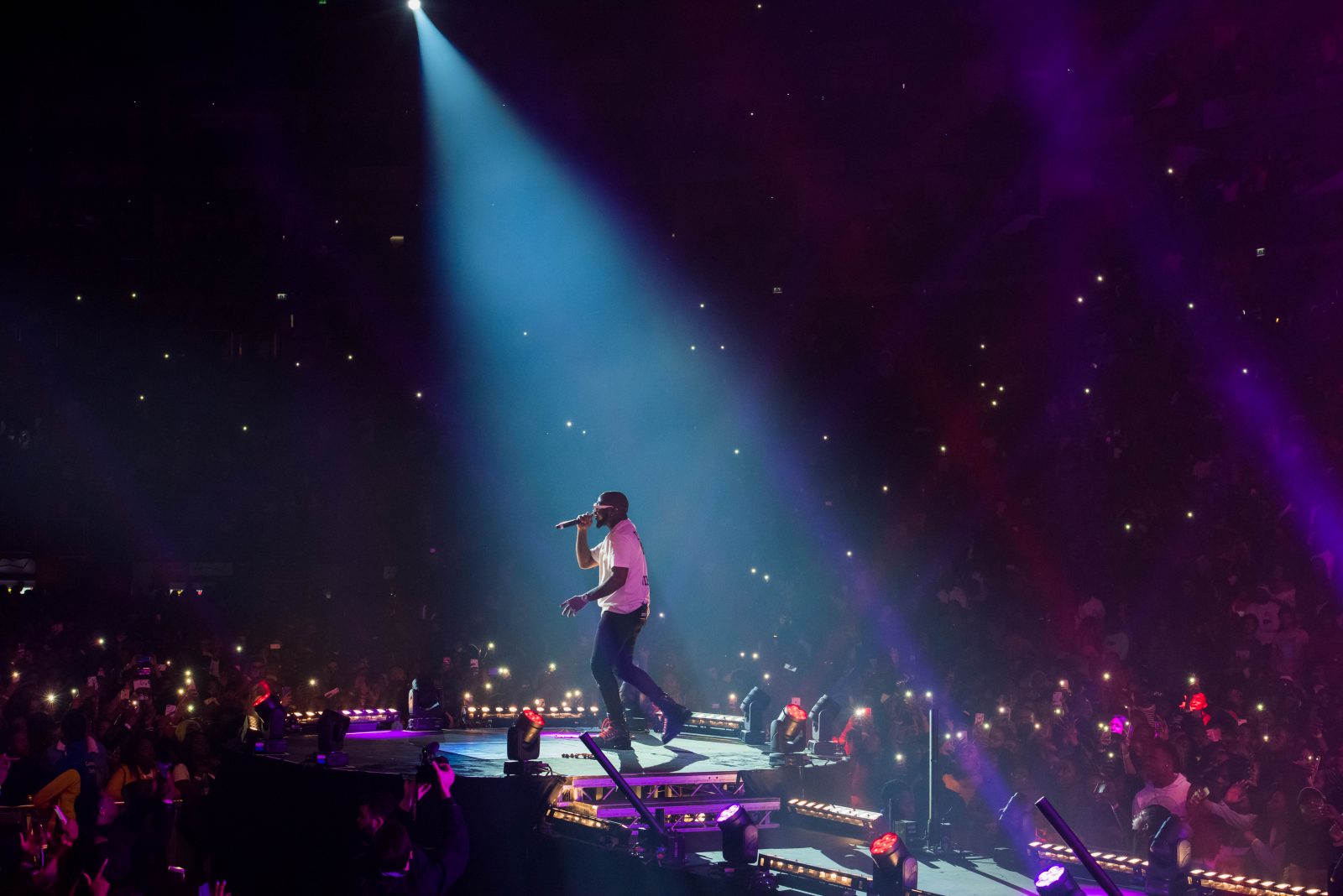 London, United Kingdom.  January 27, 2019. Davido performs live on stage at  The O2 Arena. Michael Tubi / Alamy Live News