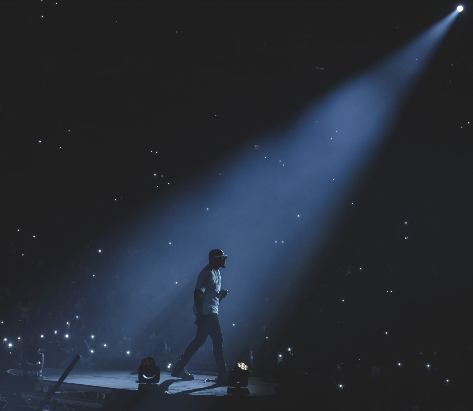 London, United Kingdom.  January 27, 2019. Davido performs live on stage at  The O2 Arena. Photographed by Michael Tubes