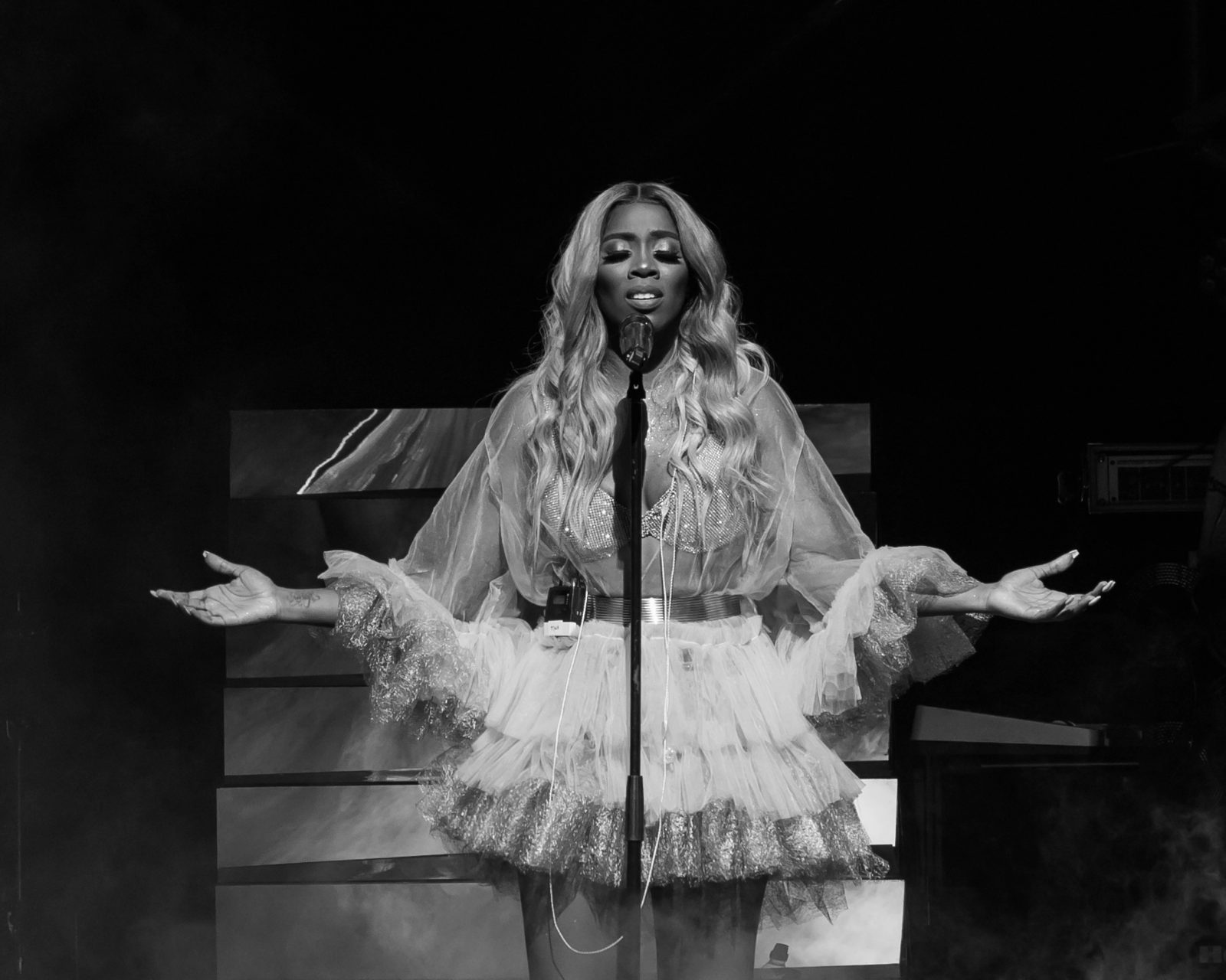 indigo at The O2, London, United Kingdom. 24th August 2018. Tiwa Savage performs on stage for her First solo concert at indigo O2.