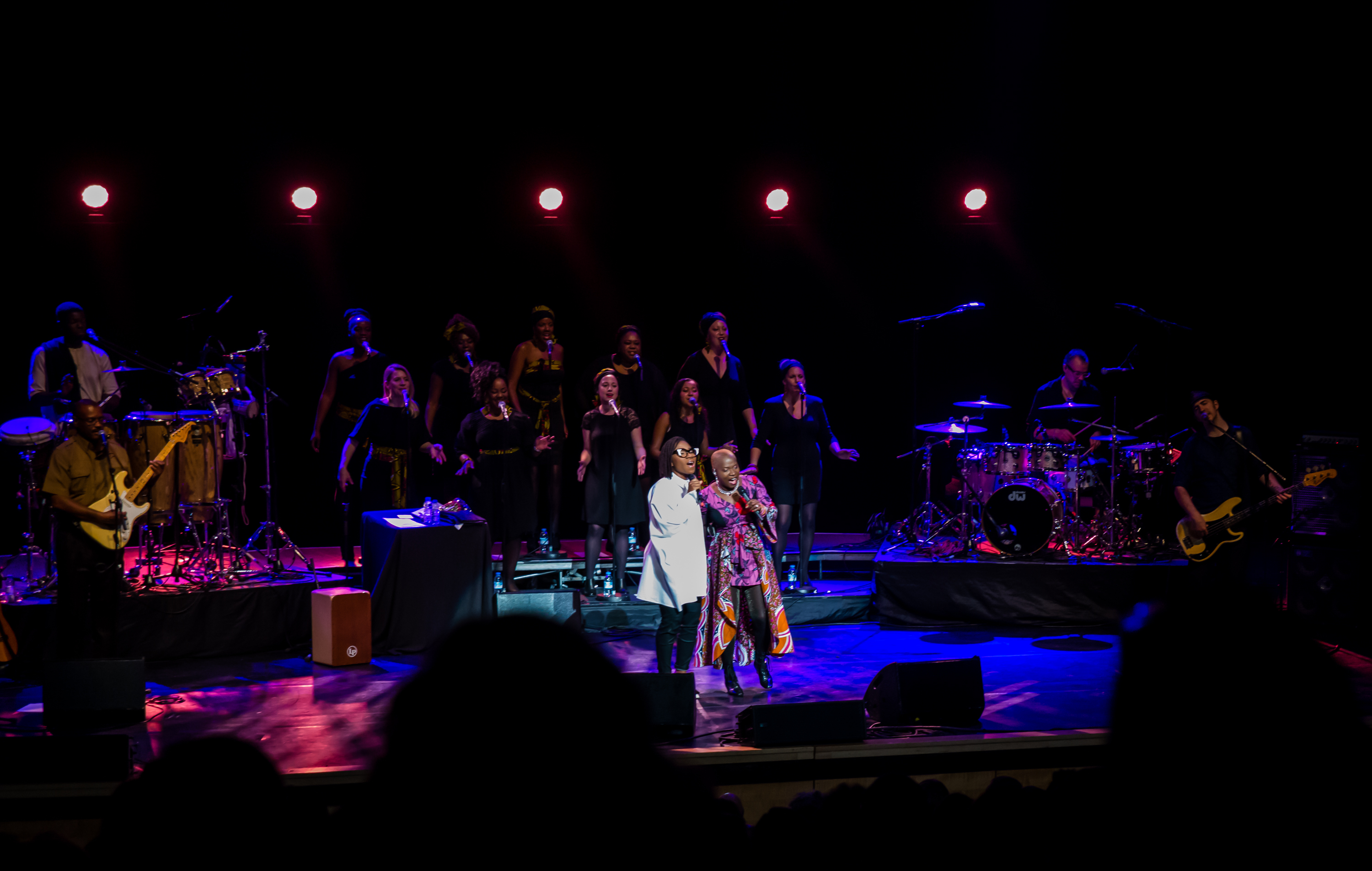 Royal Festival Hall, UK. 14th November 2014. Angelique Kidjo, Asa performing at Royal Festival Hall