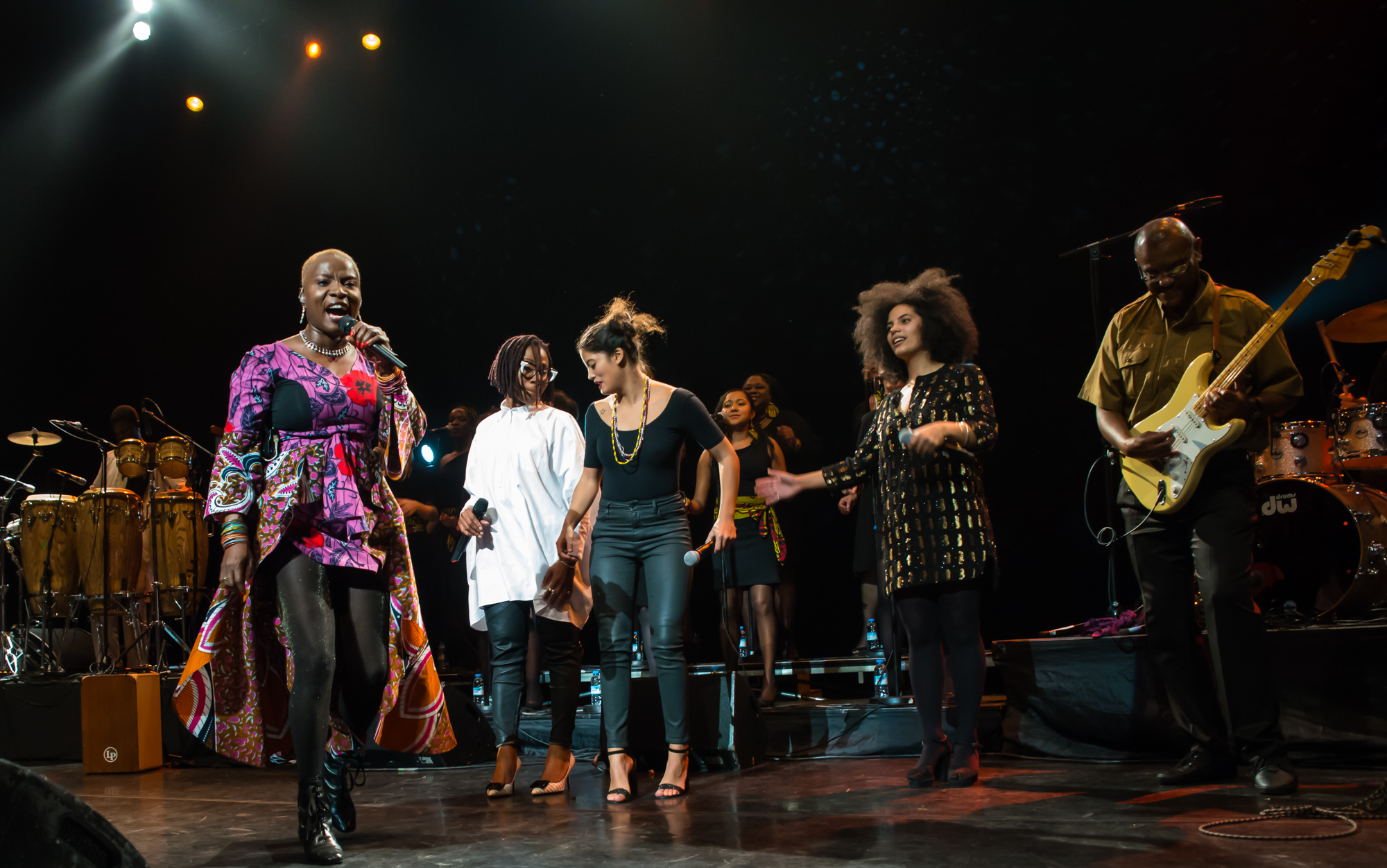 Royal Festival Hall, UK. 14th November 2014. Angelique Kidjo, Asa, Ibeyi performing at Royal Festival Hall