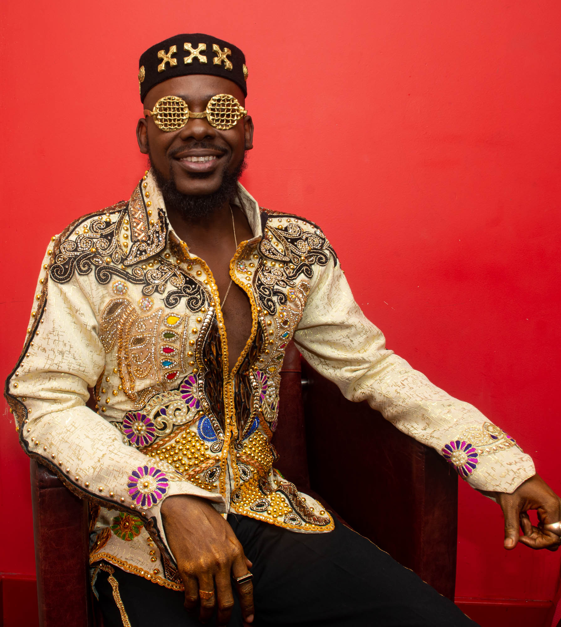 London, United Kingdom.  Adekunle Gold performs live at  the Indigo at the 02. Photographed by Michael Tubes