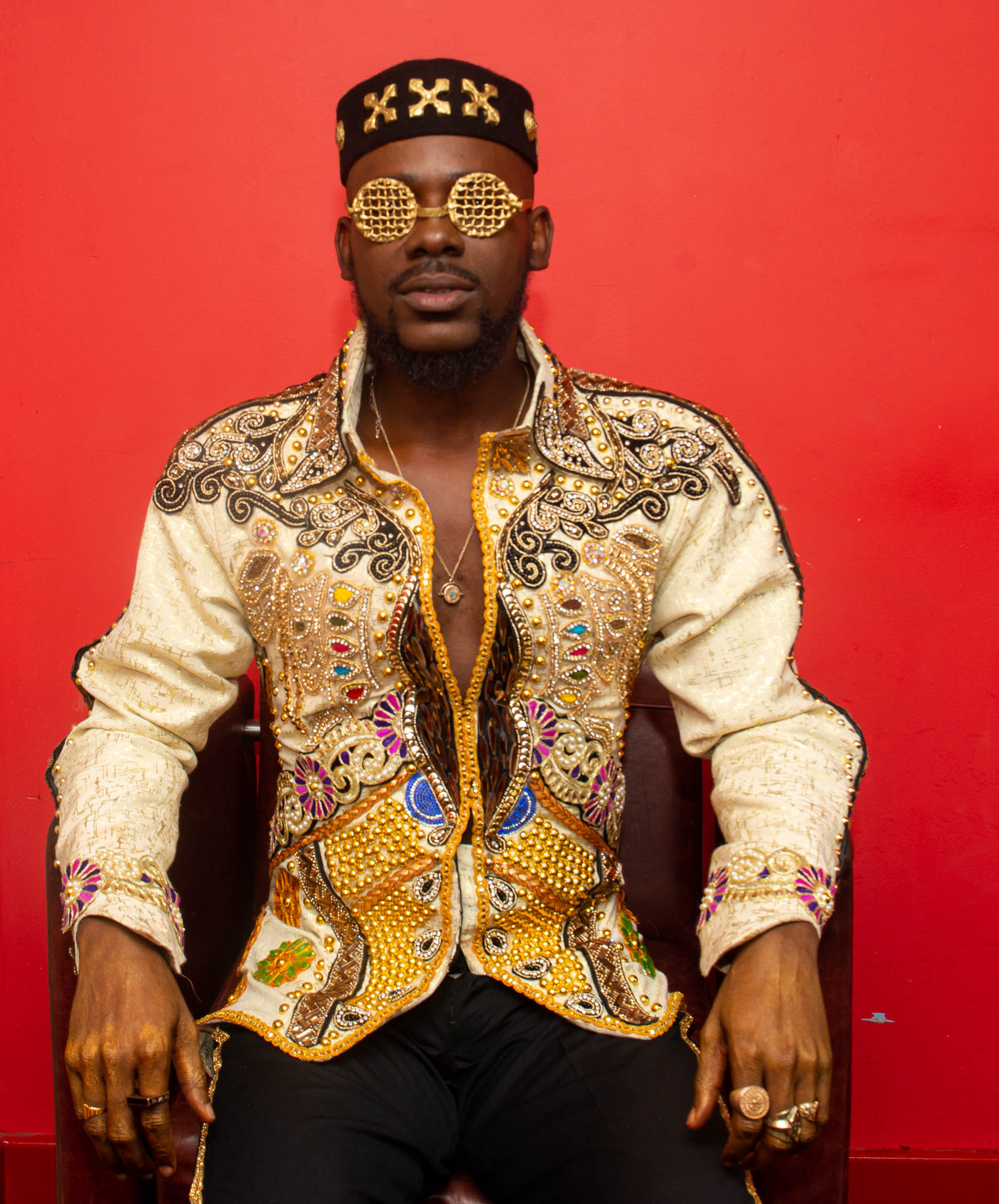 London, United Kingdom.  Adekunle Gold performs live at  the Indigo at the 02. Photographed by Michael Tubes