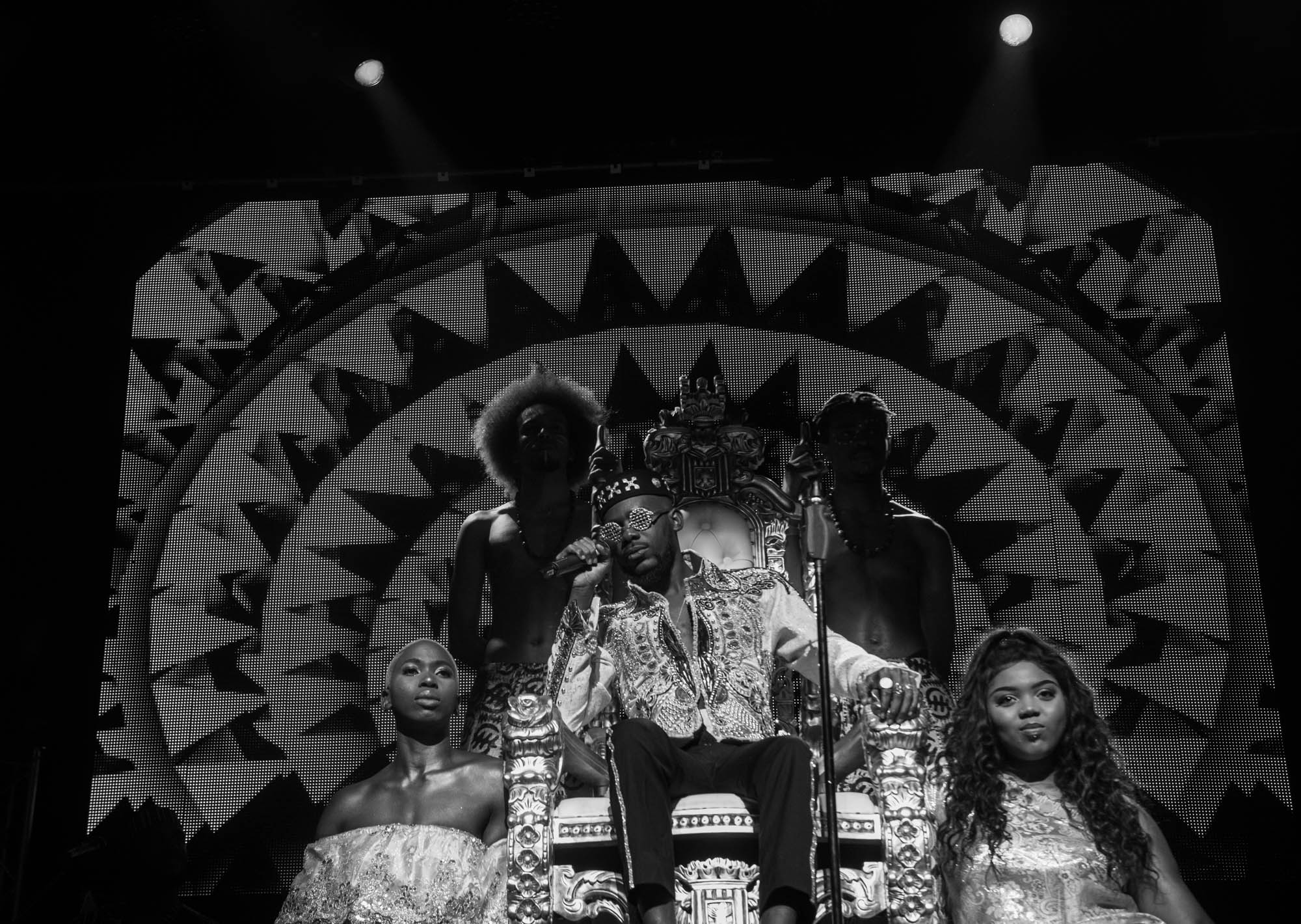 London, United Kingdom.  Adekunle Gold performs live at  the Indigo at the 02. Photographed by Michael Tubes