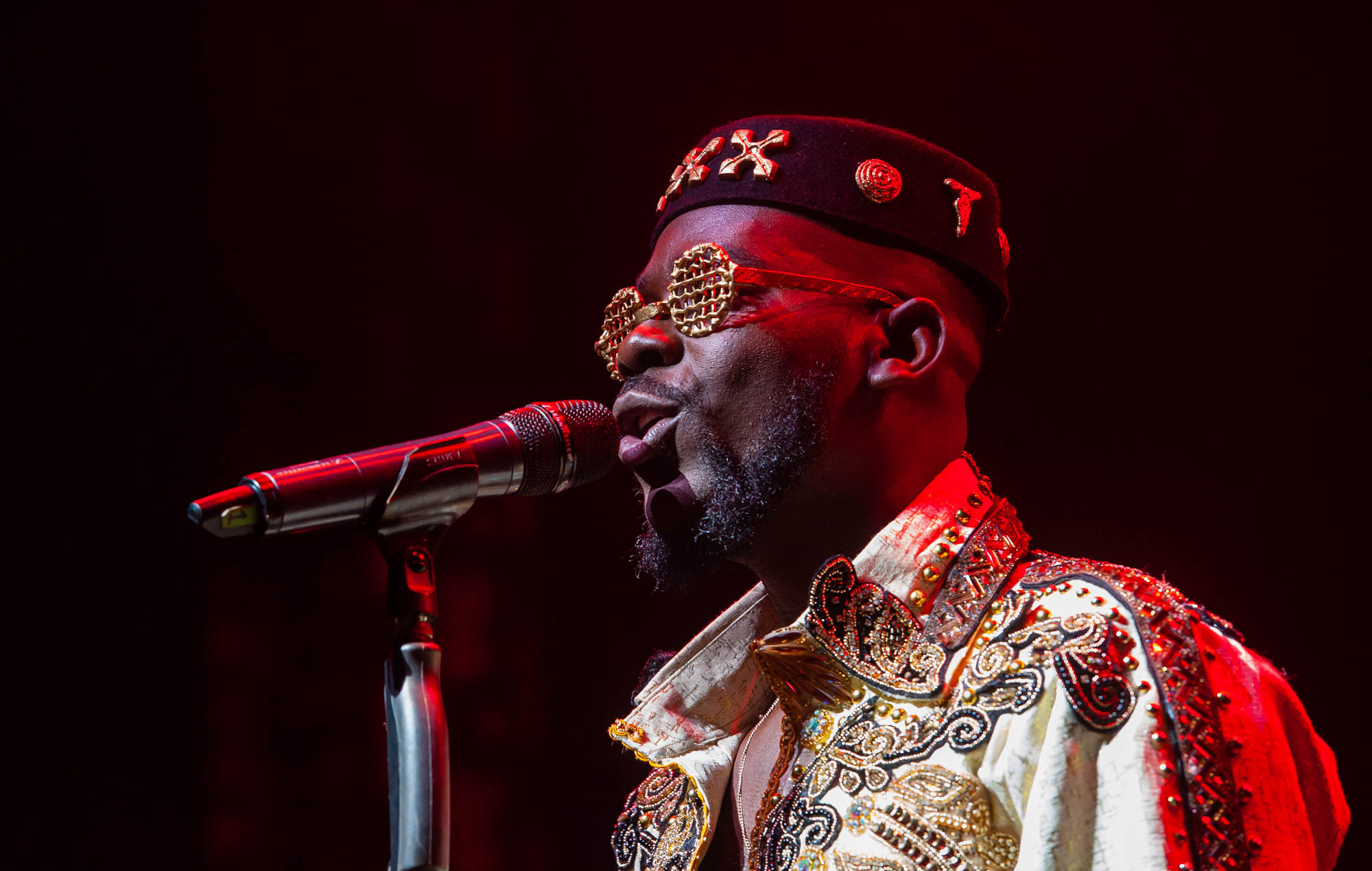 London, United Kingdom.  Adekunle Gold performs live at  the Indigo at the 02. Photographed by Michael Tubes