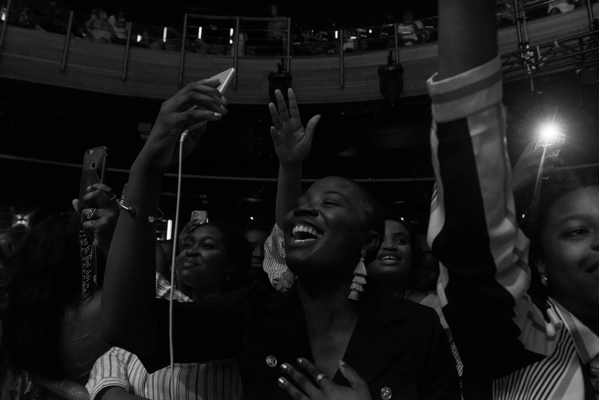 London, United Kingdom.  Adekunle Gold performs live at  the Indigo at the 02. Photographed by Michael Tubes