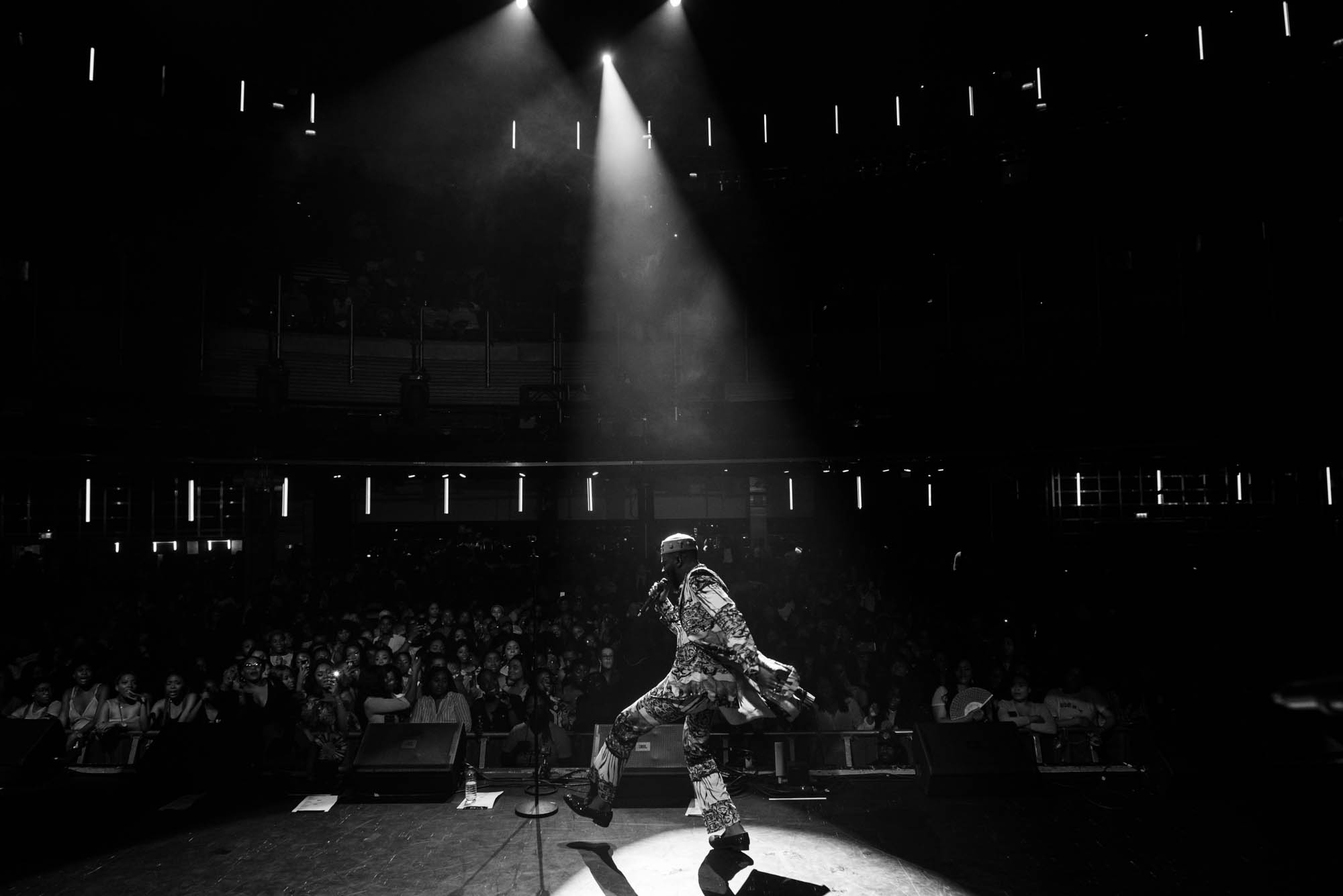 London, United Kingdom.  Adekunle Gold performs live at  the Indigo at the 02. Photographed by Michael Tubes