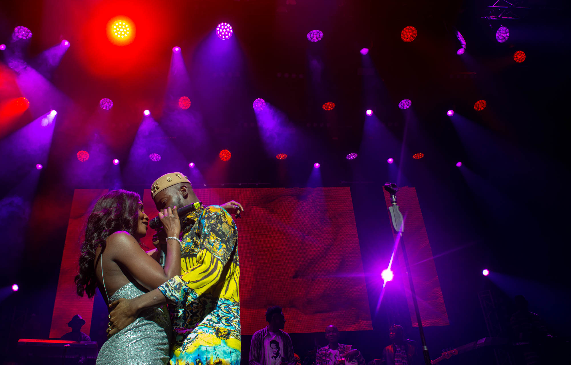 London, United Kingdom.  Adekunle Gold performs live at  the Indigo at the 02. Photographed by Michael Tubes