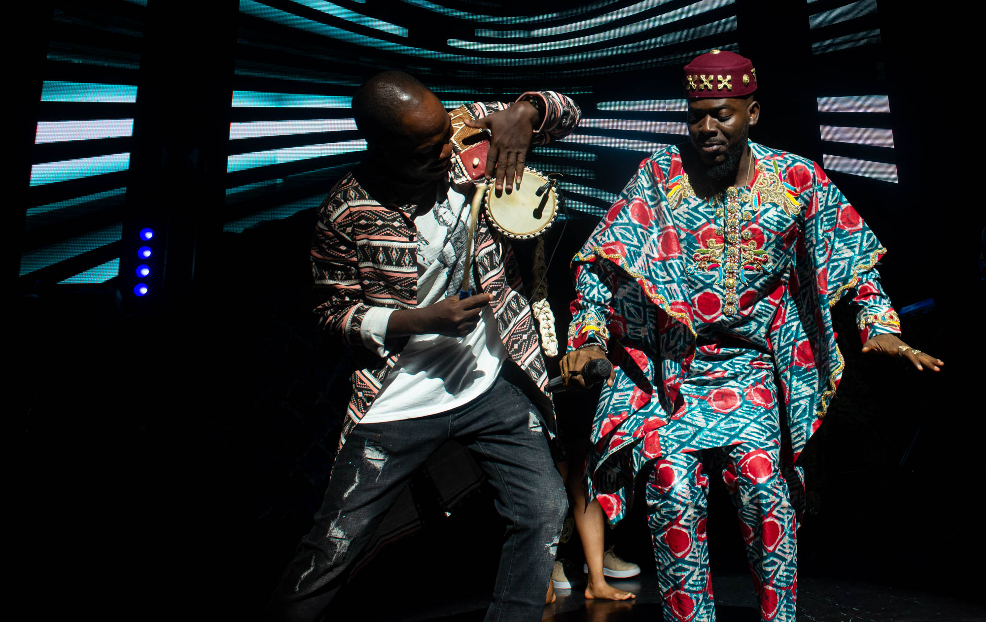 London, United Kingdom.  Adekunle Gold performs live at  the Indigo at the 02. Photographed by Michael Tubes