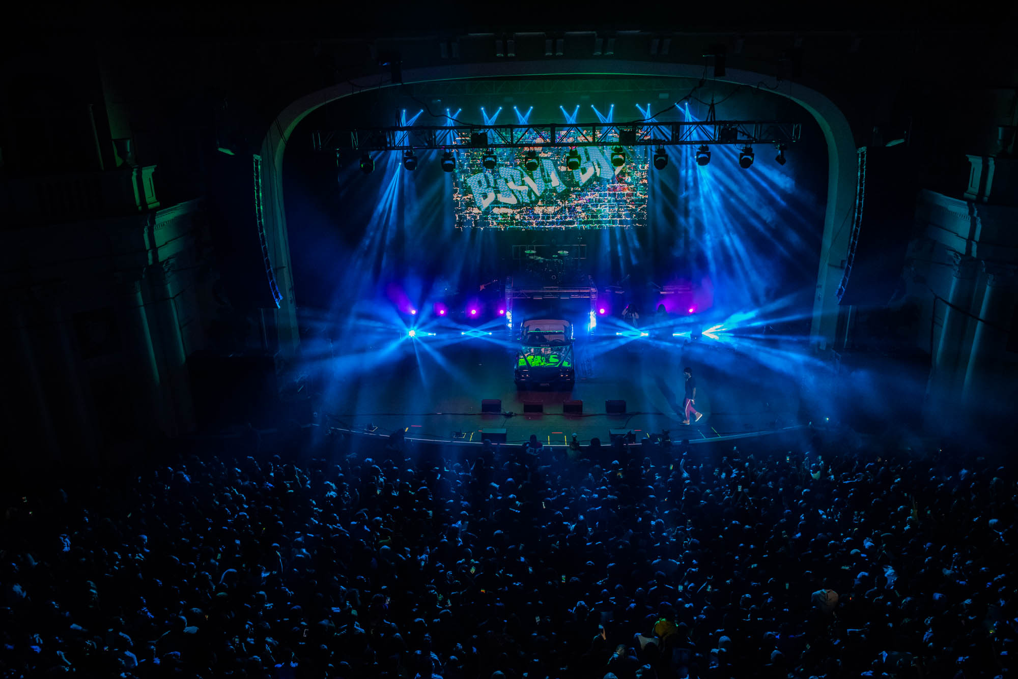 London, United Kingdom. 7th October 2018.  Burna Boy performs live at Brixton Academy.  Photographed by Michael Tubes