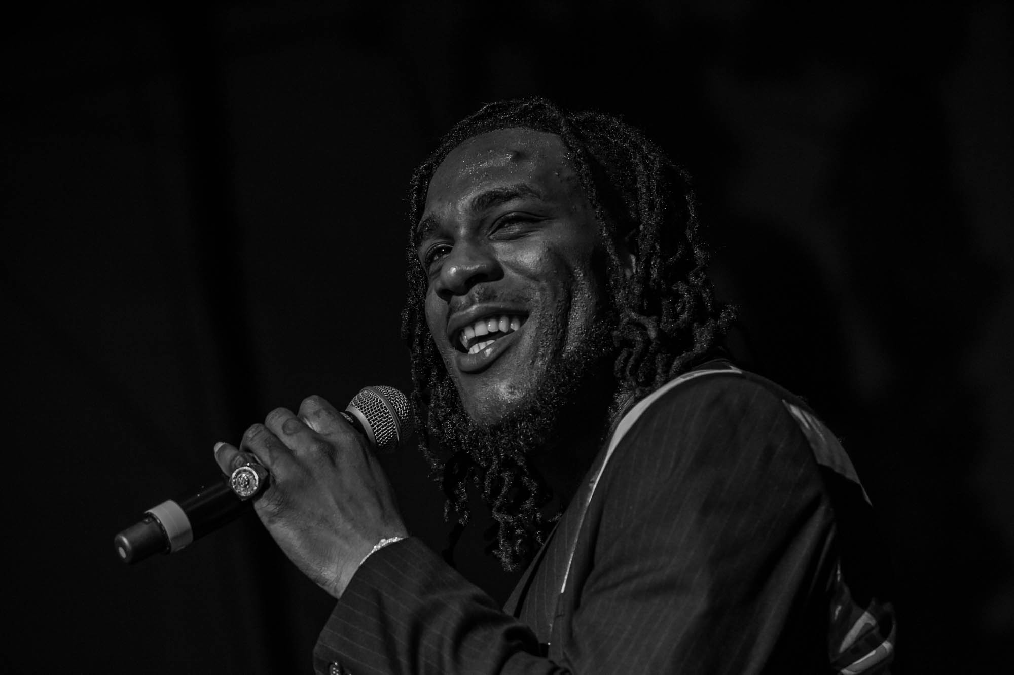 London, United Kingdom. 7th October 2018.  Burna Boy performs live at Brixton Academy.  Photographed by Michael Tubes