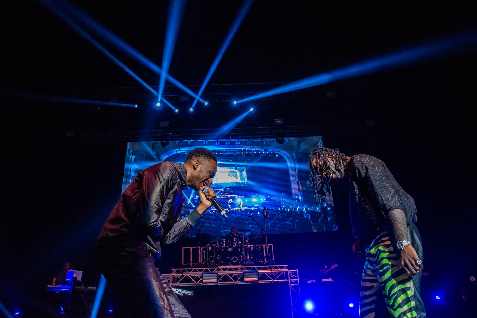 London, United Kingdom. 7th October 2018.  Burna Boy performs live at Brixton Academy.  Photographed by Michael Tubes