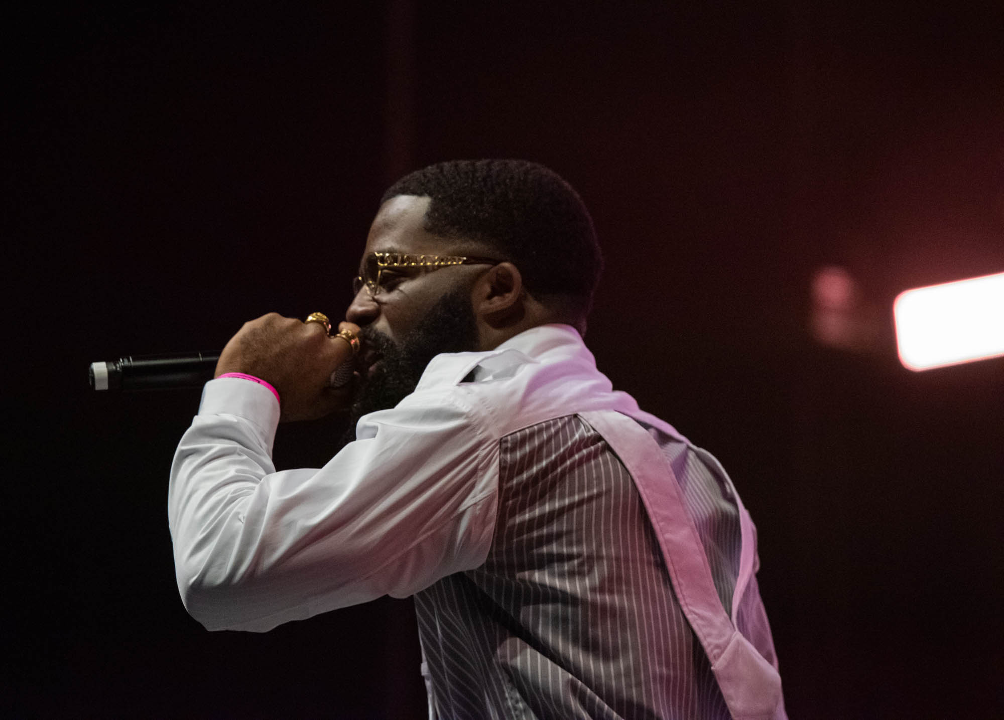 London, United Kingdom. 19th October 2019.  AfroB performing live at starboy fest at The 02 Arena. Photographed by Michael Tubes