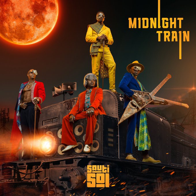 AWARD-WINNING SAUTI SOL RELEASE MIDNIGHT TRAIN